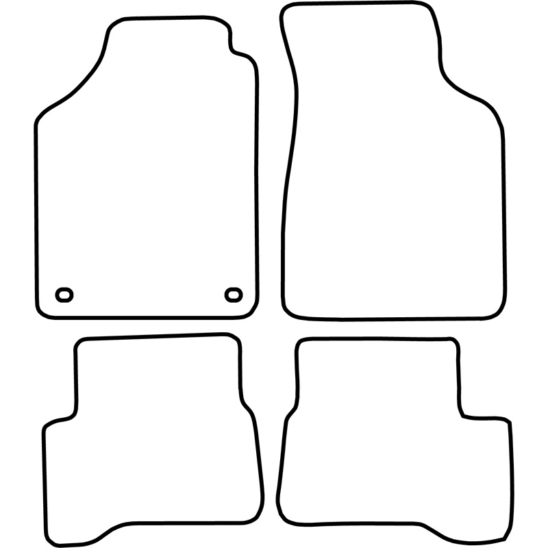 Automatten  Mazda 323 1989-1994