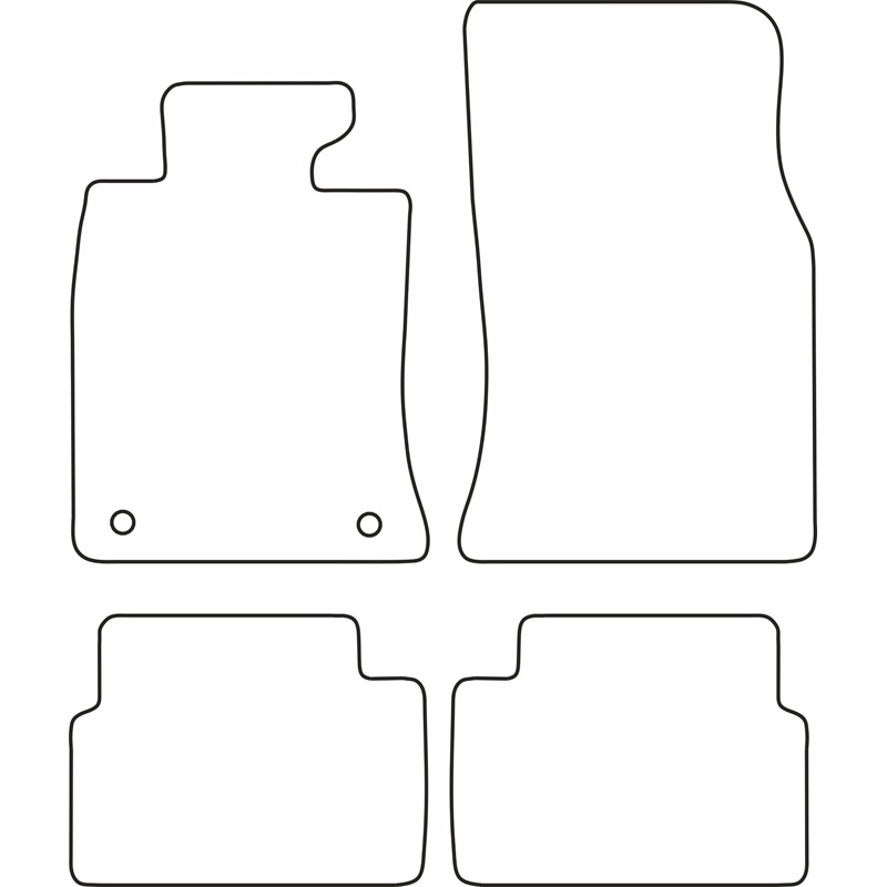Automatten Velours  Mini Clubman 2007-2015