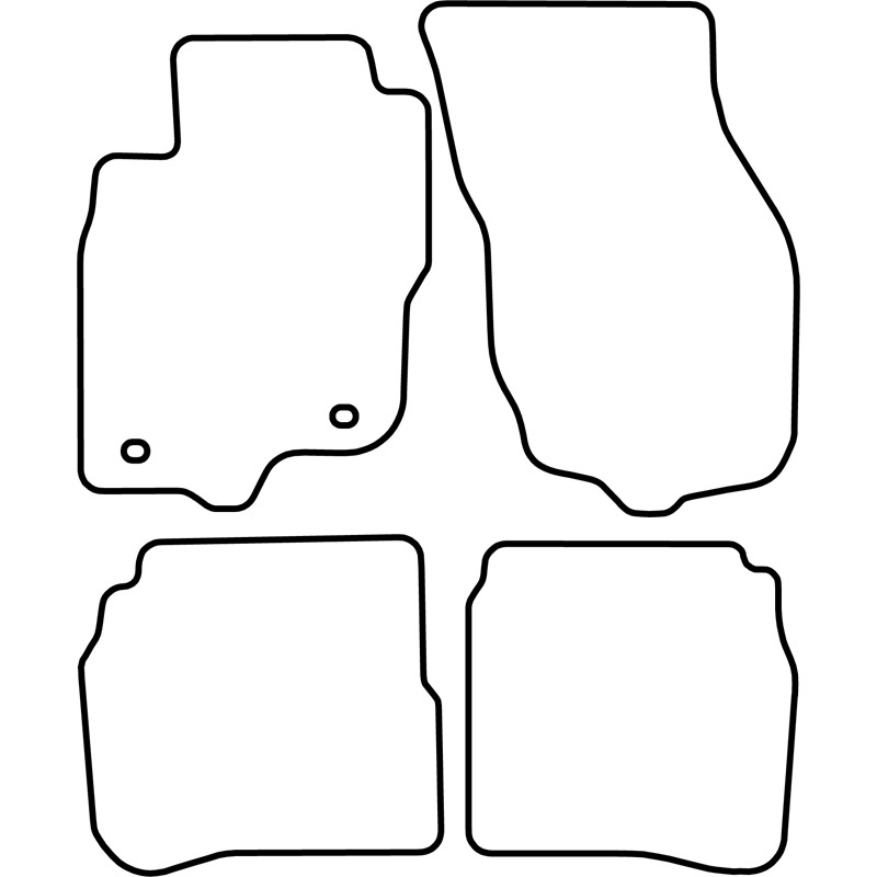 Automatten Velours  Mitsubishi Lancer 1996-2004