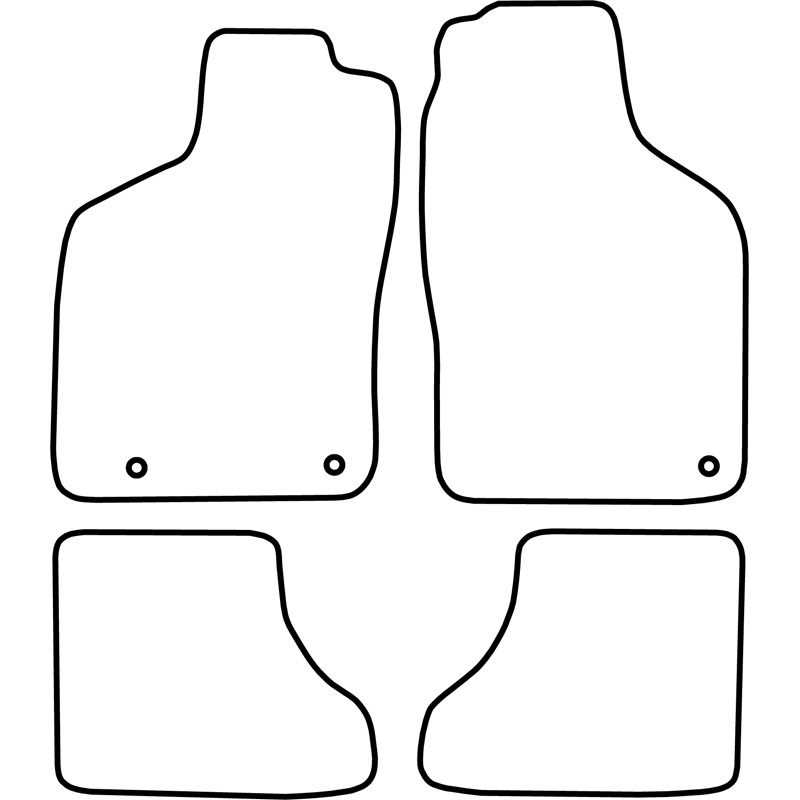 Automatten  Saab 9-3 1998-2003