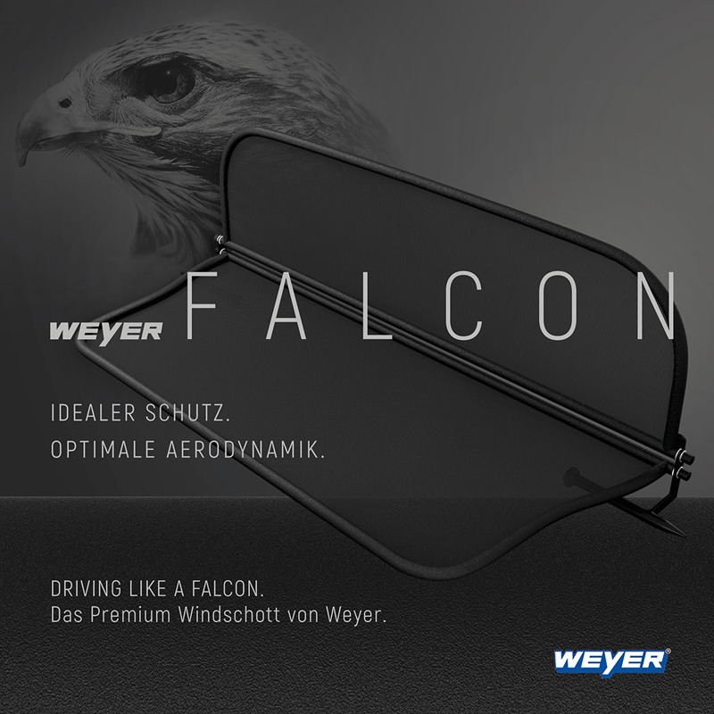 Pasklaar Weyer Falcon Premium Windschot  Mazda MX-5 Type NC 2005-2015