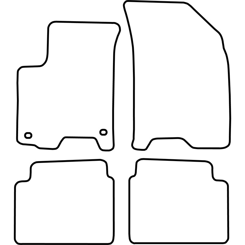 Automatten Velours  Daewoo Kalos 2002-2006