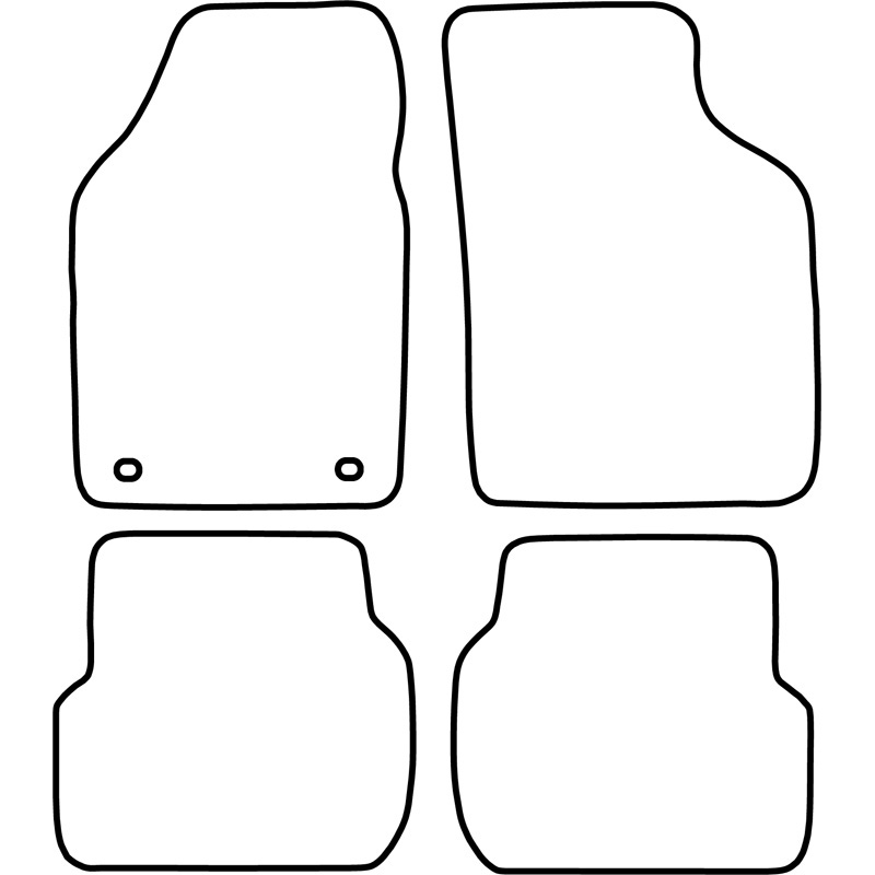 Automatten Velours  Mazda Demio 1998-2003