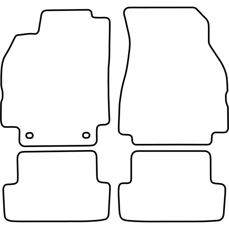 Automatten Velours  Renault Megane 1996-2003