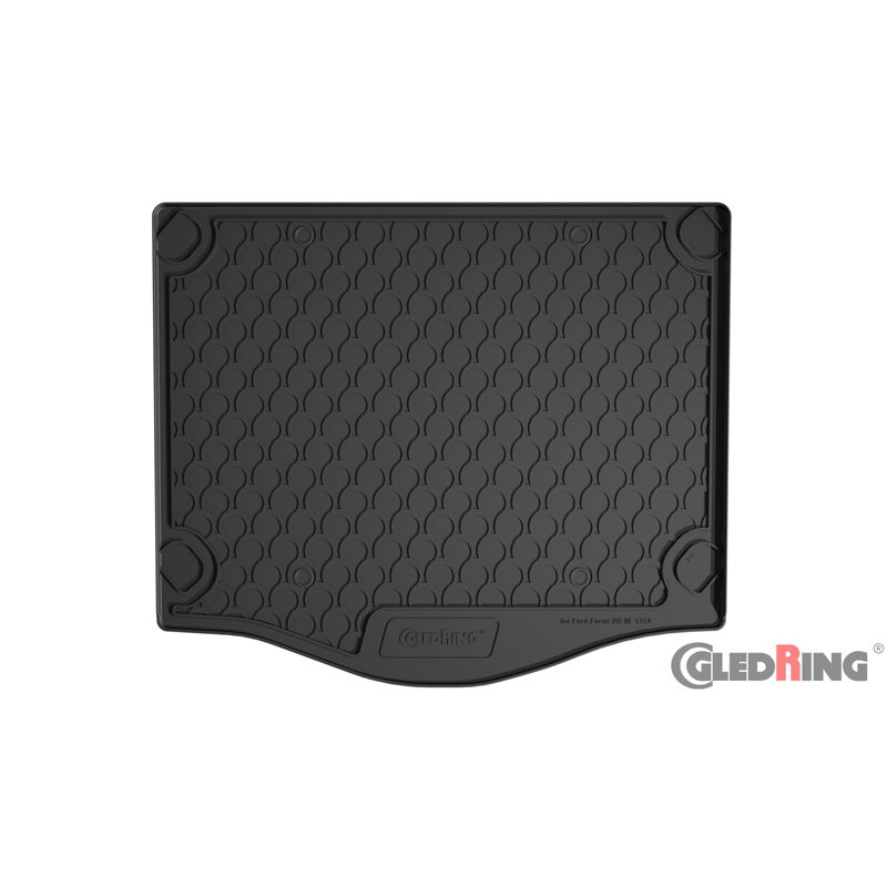 Rubbasol (Rubber) Kofferbakmat  Ford Focus III HB 5-deurs 2011-2018 (klein reserwiel)