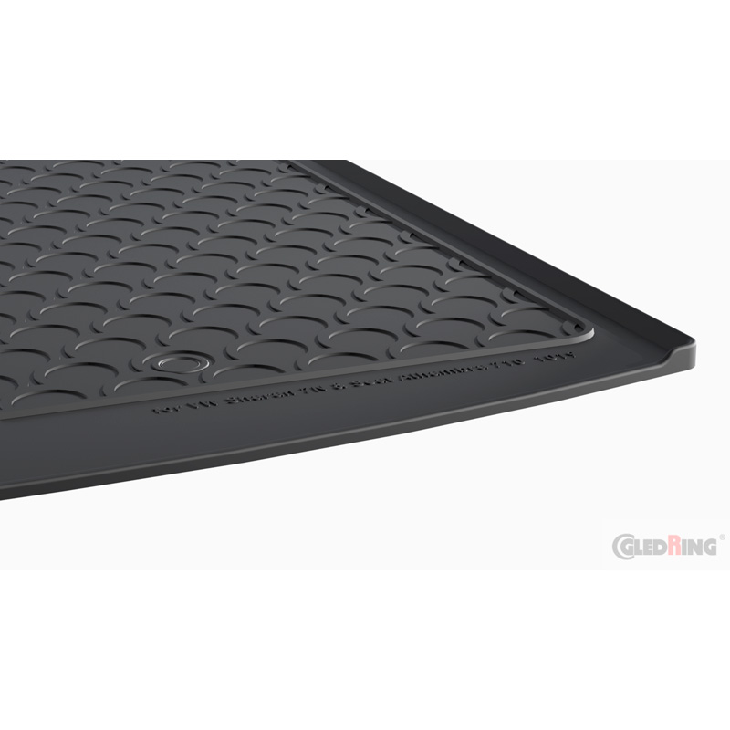 Rubbasol (Rubber) Kofferbakmat  Seat Alhambra 2010- & Volkswagen Sharan 2010- (5- & 7-personen)