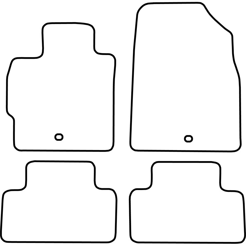 Automatten Velours  Mazda CX-7 2007-