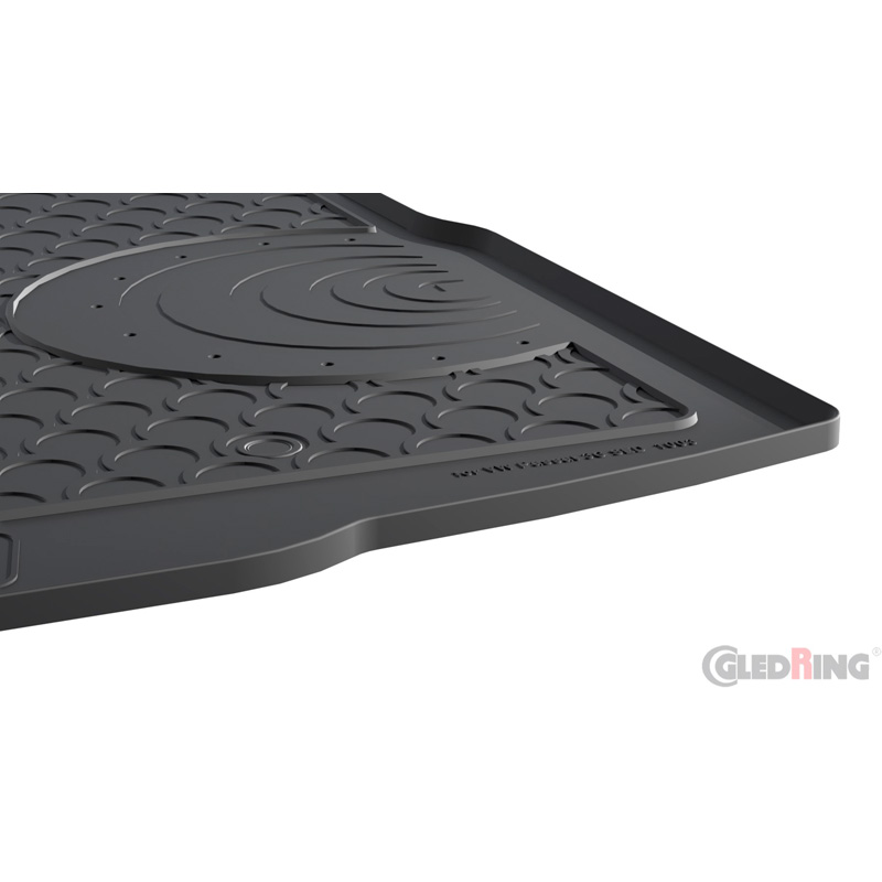 Rubbasol (Rubber) Kofferbakmat  Volkswagen Passat 3G Sedan 2014- (Lage laadvloer)