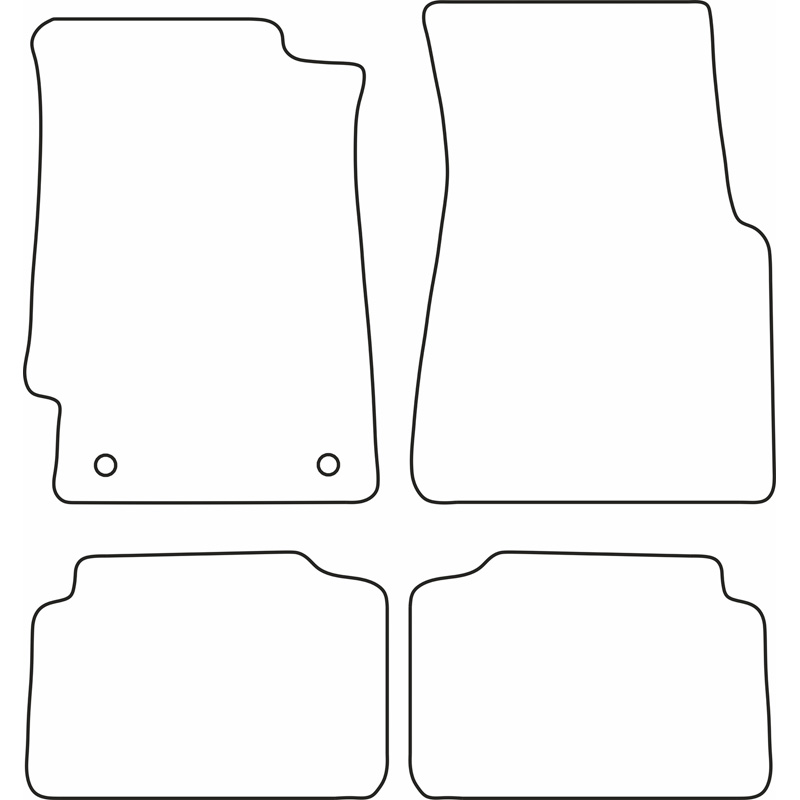 Automatten Velours  Honda Civic 3 deurs 1991-1996
