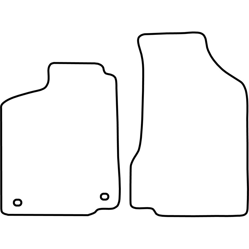 Automatten Velours  Seat Inca 1996-2003